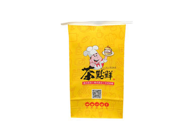 Recyclable Bakery Packaging Bags , Tin Tie Bags With Window Offset Printing